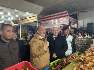 لضمان الوفرة واستقرار الأسعار ... افتتاح السوق الجواري التضامني بأفلو