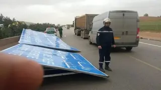 الشلف  : سقوط أشجار واصابة 6 أشخاص بجروح خفيفة جراء الرياح