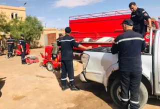 الحماية المدنية لبشار : انقاذ 105 أشخاص من سيول الفيضانات و إجراءات أمنية تحسبا لجريان وادي زوزفانة