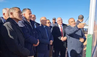 والي البيض بلعريبي يُعاين مشاريع التزوّد بمياه الشرب