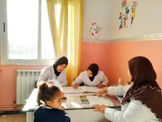 الحملة الوطنية للتلقيح ضد شلل الأطفال بعين تموشنت ...  فرق طبية متنقلة  بالقرى