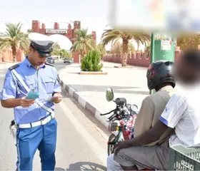 مصالح الأمن تحسس سائقي الدراجات بتيميمون