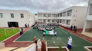 كانوا يتنقلون أكثر من 15 كيلومترا نحو عوف....  التحاق 170 تلميذا بثانوية أبي رأس الناصري الجديدة  بمعسكر