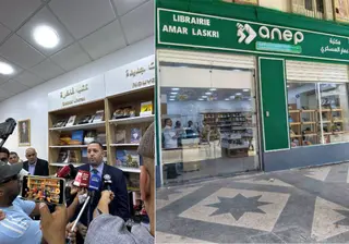 عنابة: المدير العام للمؤسسة الوطنية للاتصال والنشر والإشهار يشرف  على إعادة فتح مكتبة “عمار العسكري”