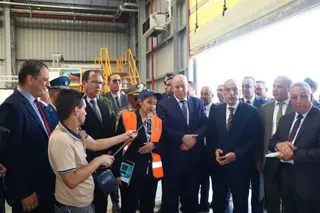 وزير الصناعة يعاين سير مجمع '' فيروفيال '' بعنابة