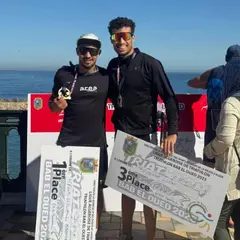 بعد تألقه في البطولة الوطنية للدياتلون بسكيكدة...ابن الباهية بن ودان مختار يحرز المركز الثالث في ترياتلون باب الواد