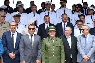 تخرج الدفعة ال51 لضباط البحرية التجارية والموانئ بالمدرسة الوطنية العليا للبحرية لبواسماعيل