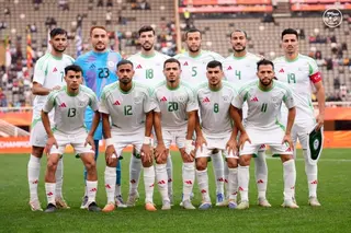 الحكم الكاميروني عبدو ميفير يدير مباراة الجزائر-غينيا