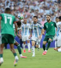 المنتخب الوطني يسقط بثلاثية أمام الأرجنتين في مباراته الأولى