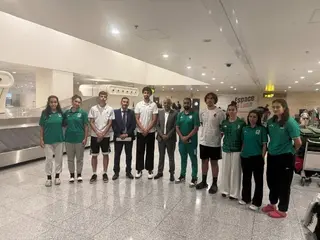 وفد المنتخب الوطني لكرة السلة 3*3 يعود إلى أرض الوطن
