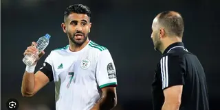 رياض محرز يشارك في اول مران له مع المنتخب بسيدي موسى